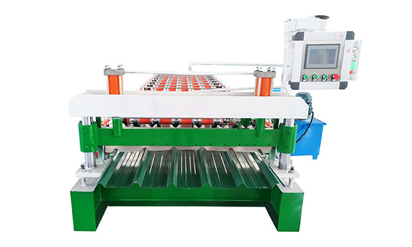 Trapezoidal PPGL Metal Roofing Sheet Roll Forming Machine