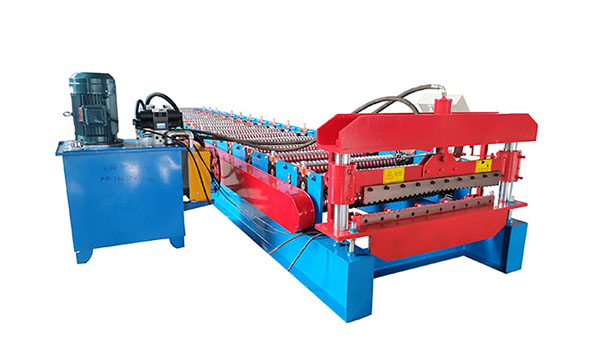 Corrugated Sheet Roll Forming Machine For Roof Panel Sheet Making