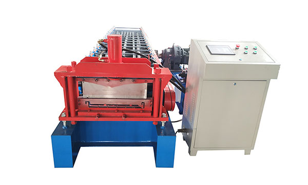 Automatic floor deck color steel rolling machine