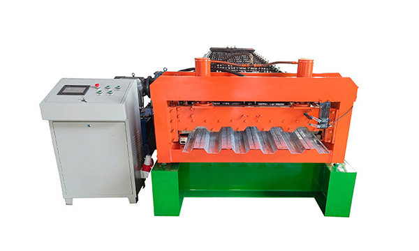 Cold rolled metal floor deck making machine roll forming machine