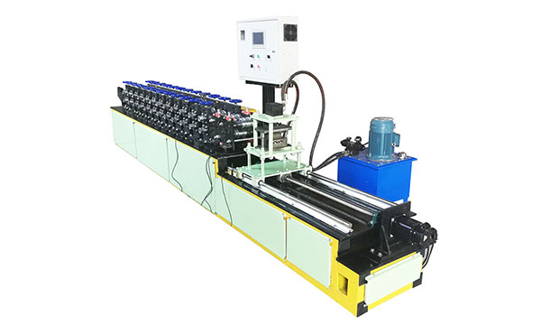 Channel Fence Post Light Steel Keel Roll Forming Machine In Fence Panels