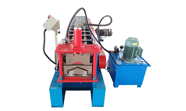 Color steel roof ridge cap roll forming machine manufacture