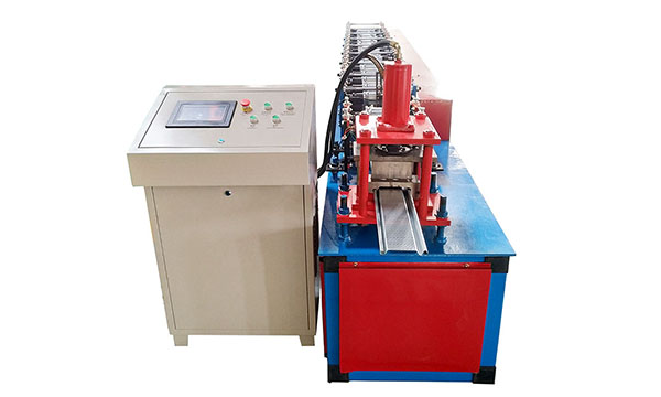 Good quality stamping flower shutter door garage sheet roll forming machine