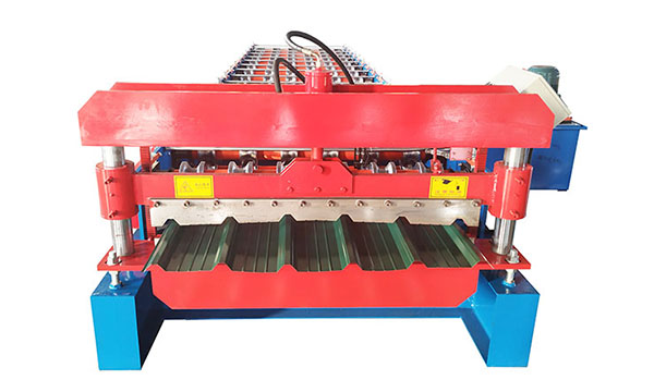 Color Steel Aluminium Wave Sheet Metal Roll Forming Machines