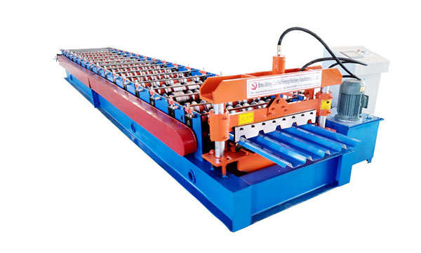 Galvanized Color Sheet Panel 686mm Roofing Roll Forming Machine