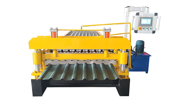 Trapezoidal Type Galvanized Ppgi Roofing Roll Forming Machine