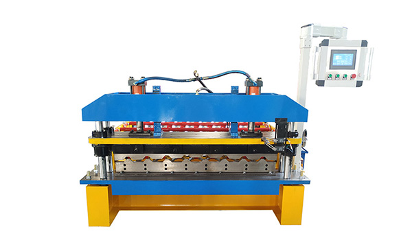 Euro Standard Automatic Galvanized Roof Tile Roll Forming Machine